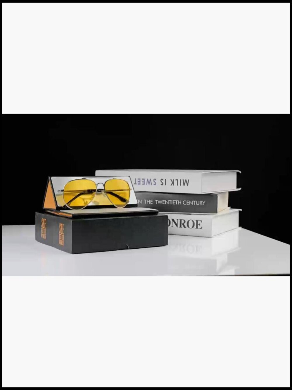 Polarized Aviator Sunglasses with Metal Frames for Driving - Picture 7 of 7